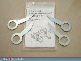 Radio Removal Tool, 4pcs.