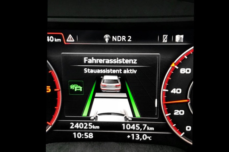 Active Lane Assist (Spurhalteassistent) inkl. Stauassistent für Audi