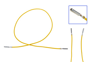 Repair cable, single cable Audi round male 4mm 2.5 as 000 979 216 E