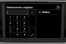 Nachrüstsatz, Composition Colour 2017, Bluetooth, Tiguan AD1