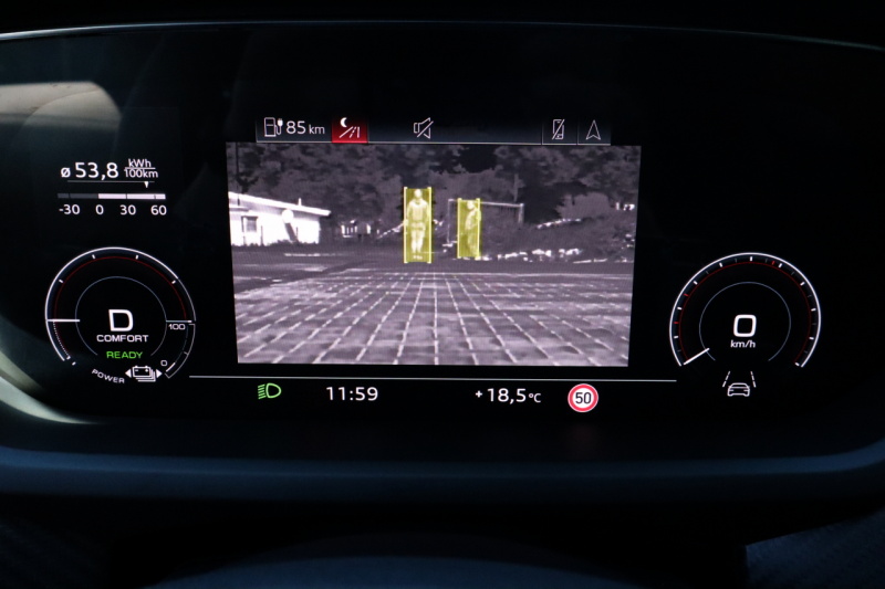 audi e tron night vision assistant