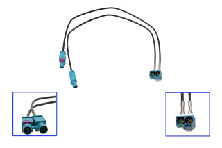 Fakra universal antenna connection cable RG174 universal like 000 098 713 A