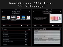 DAB+ Empfänger, für VW/Seat/Skoda MIB